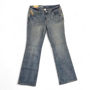 Mossimo Women's Retro low rise bootcut blue Jeans